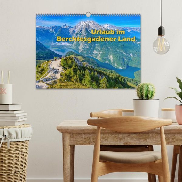 Produktbild: Urlaub im Berchtesgadener Land (Wandkalender 2026 DIN A3 quer), CALVENDO Monatskalender