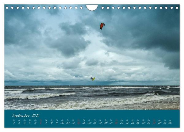 Produktbild: Blick auf die Halbinsel Fischland, Dar&szlig; und Zingst (Wandkalender 2026 DIN A4 quer), CALVENDO Monatskalender