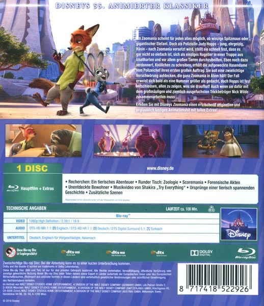 Produktbild: Zoomania - Disney Classics