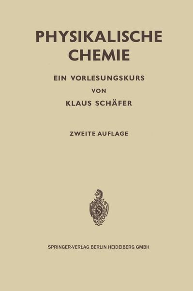 Produktbild: Physikalische Chemie