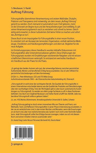 Produktbild: Auftrag F&uuml;hrung