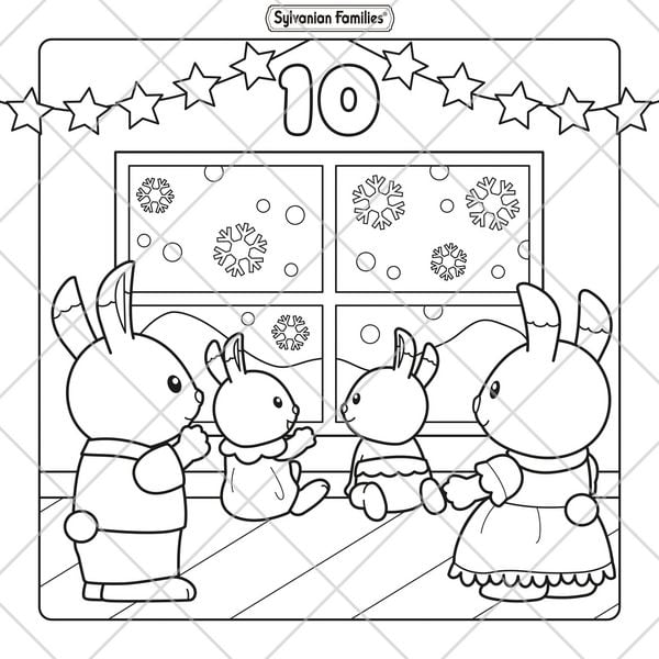 Produktbild: Sylvanian Families Cosy Christmas