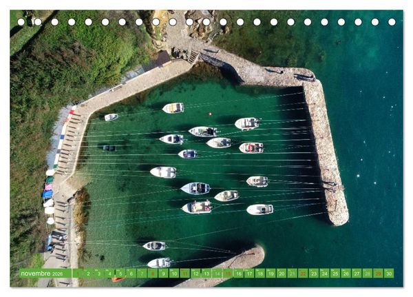 Produktbild: D&eacute;couvrez la Normandie (Calendrier de bureau 2026 DIN A5 vertical), CALVENDO calendrier mensuel