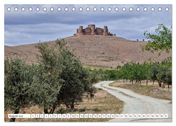 Produktbild: Camino Levante - magische Momente auf stillen Wegen (Tischkalender 2026 DIN A5 quer), CALVENDO Monatskalender