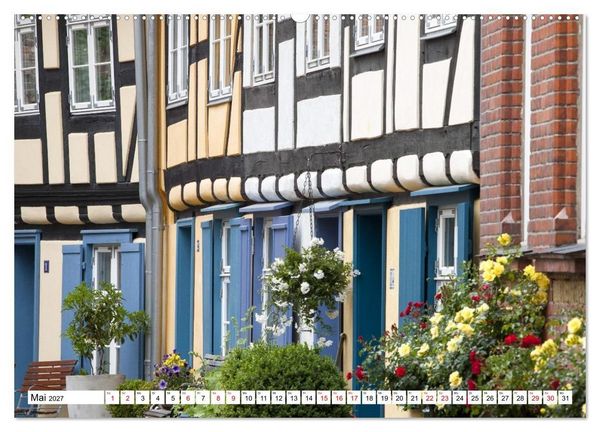Produktbild: Stralsund - Momente einer Reise (Wandkalender 2027 DIN A2 quer), CALVENDO Monatskalender