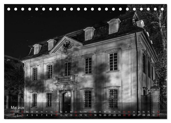 Produktbild: Heilbronn bei Nacht (Tischkalender 2026 DIN A5 quer), CALVENDO Monatskalender