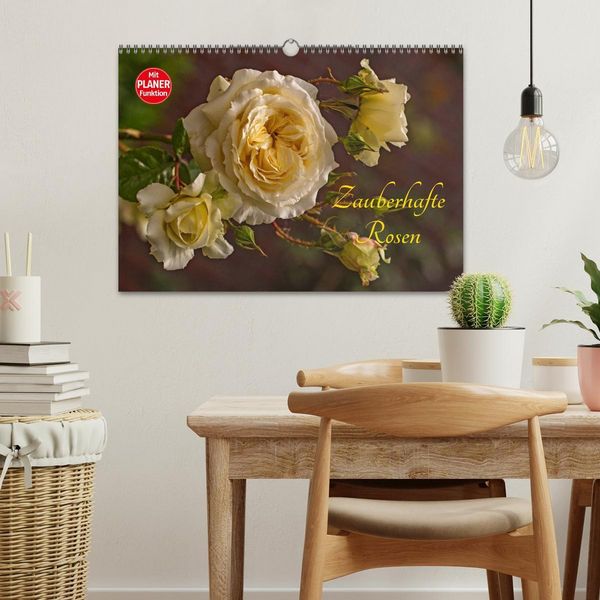 Produktbild: Zauberhafte Rosen (Wandkalender 2026 DIN A3 quer), CALVENDO Monatskalender