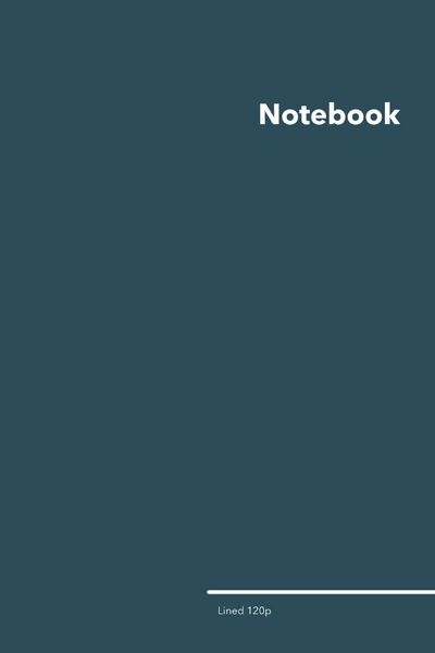 Produktbild: Lined College Ruled Notebook