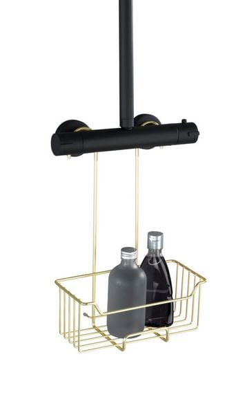 Produktbild: Thermostat-Dusch-Caddy Mod. Milo Gold, Edelstahl rostfrei