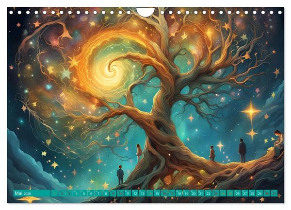 Produktbild: B&auml;ume wie Pers&ouml;nlichkeiten (Wandkalender 2026 DIN A4 quer), CALVENDO Monatskalender