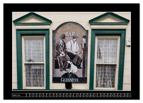 Produktbild: Sl&aacute;inte IRLAND - Pubmalereien (Wandkalender 2026 DIN A3 quer), CALVENDO Monatskalender