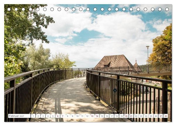 Produktbild: Sommerliches Sigmaringen (Tischkalender 2027 DIN A5 quer), CALVENDO Monatskalender
