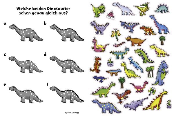 Produktbild: 555 Sticker Dinosaurier