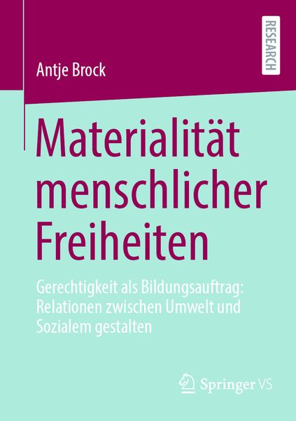 Produktbild: Materialit&auml;t menschlicher Freiheiten