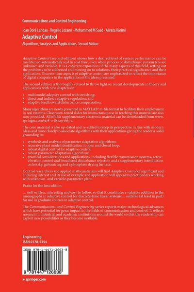 Produktbild: Adaptive Control
