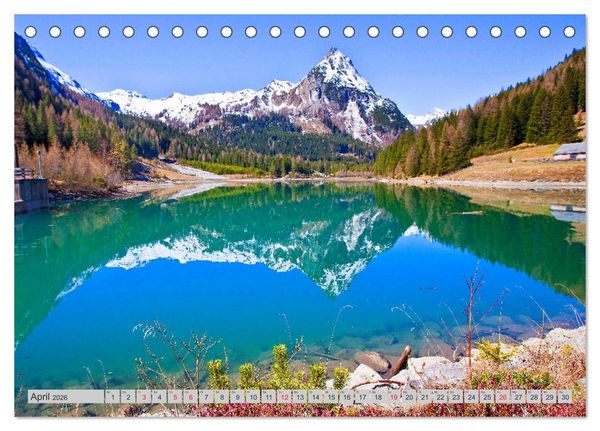 Produktbild: Naturpark Riedingtal (Tischkalender 2026 DIN A5 quer), CALVENDO Monatskalender