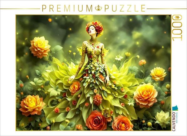 CALVENDO Puzzle Tanz der Rosen | 1000 Teile Lege-Größe 64x48cm Foto-Puzzle für glückliche Stunden
