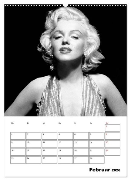 Produktbild: Marilyn Monroe. Weltstar und Sexsymbol (hochwertiger Premium Wandkalender 2026 DIN A2 hoch), Kunstdruck in Hochglanz