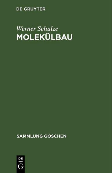 Produktbild: Molek&uuml;lbau