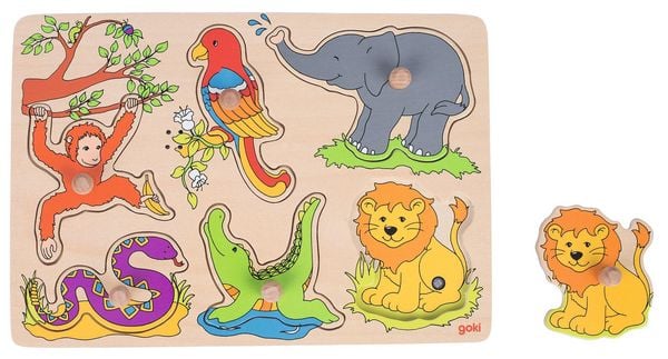 Produktbild: Soundpuzzle Zootiere, mit Tierstimmen