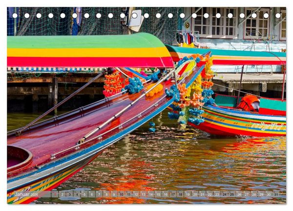 Produktbild: Thailand - Von Bangkok in den Norden (Tischkalender 2026 DIN A5 quer), CALVENDO Monatskalender