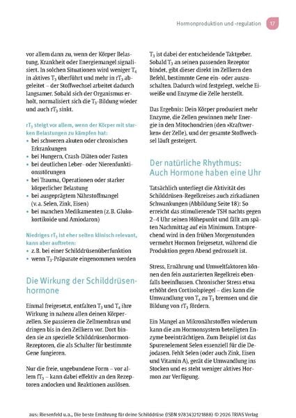 Produktbild: Die beste Ern&auml;hrung f&uuml;r deine Schilddr&uuml;se