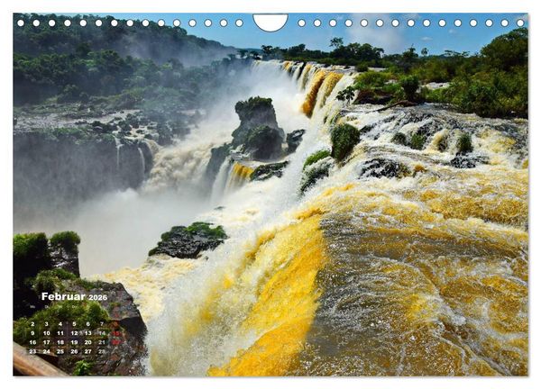 Produktbild: Argentinien. Die Iguaz&uacute;-Wasserf&auml;lle (Wandkalender 2026 DIN A4 quer), CALVENDO Monatskalender