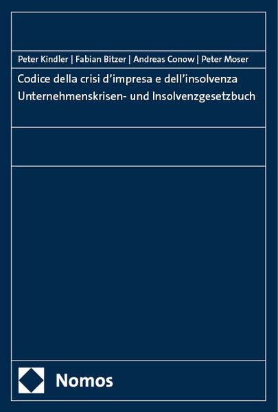 Produktbild: Codice della crisi d&rsquo;impresa e dell&rsquo;insolvenza | Unternehmenskrisen- und Insolvenzgesetzbuch
