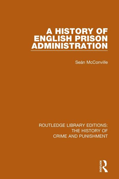 Produktbild: A History of English Prison Administration