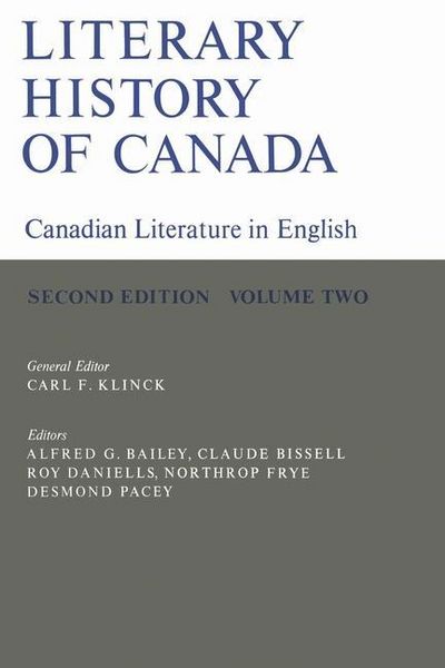 Produktbild: Literary History of Canada