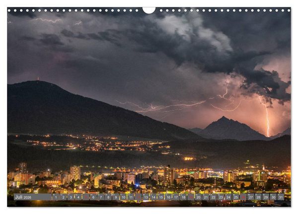 Produktbild: Innsbruck - Stadt in den Alpen (Wandkalender 2026 DIN A3 quer), CALVENDO Monatskalender
