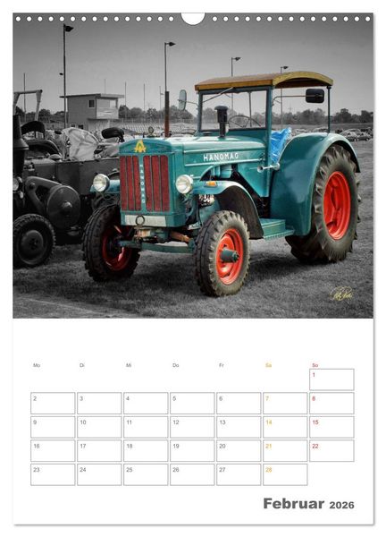 Produktbild: Oldtimer - Trecker Liebe (Wandkalender 2026 DIN A3 hoch), CALVENDO Monatskalender