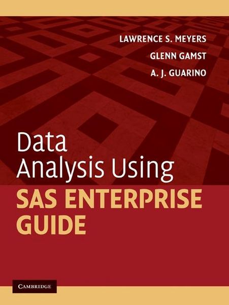 Produktbild: Data Analysis Using SAS Enterprise Guide