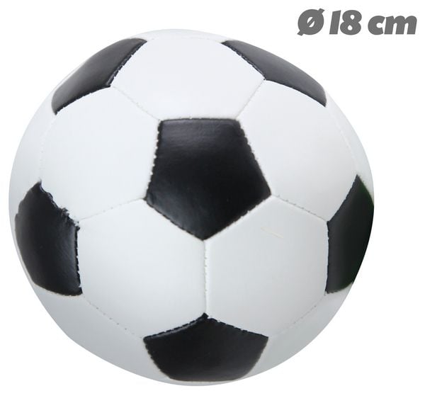 Produktbild: Soft-Fu&szlig;ball 18 cm, Netz