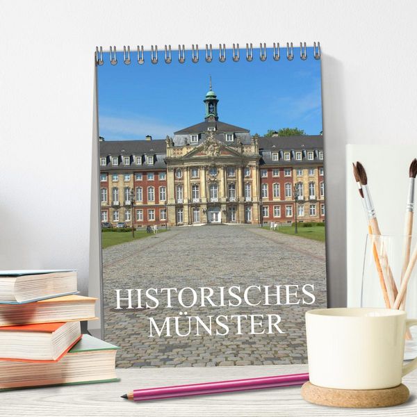 Produktbild: Historisches M&uuml;nster (Tischkalender 2026 DIN A5 hoch), CALVENDO Monatskalender
