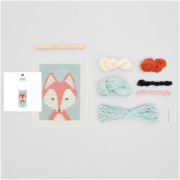 Produktbild: Longstitch Stickpackung Fuchs, 6-tlg, 18 x 30cm