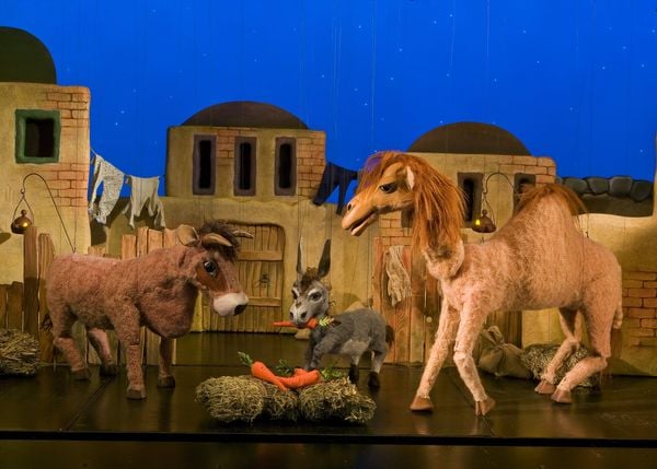 Produktbild: Die Weihnachtsgeschichte in einer Inszenierung der Augsburger Puppenkiste