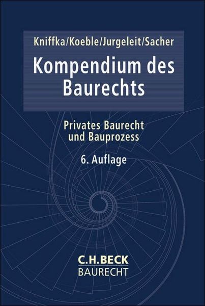 Produktbild: Kompendium des Baurechts