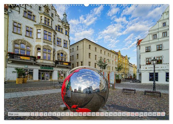 Produktbild: Lutherstadt Wittenberg Impressionen (hochwertiger Premium Wandkalender 2026 DIN A2 quer), Kunstdruck in Hochglanz