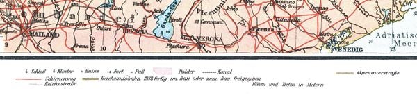 Produktbild: Historische Karte: Deutschland - Das Gro&szlig;deutsche Reich mit dem Sudetendeutschen Gebieten, 1938 (plano)