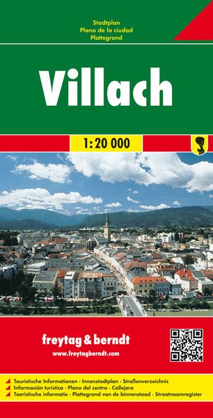 Produktbild: Villach Freytag-/Berndt Stadtplan