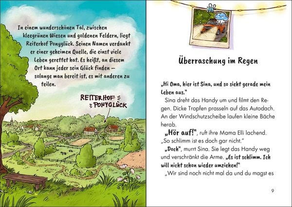 Produktbild: Reiterhof Ponygl&uuml;ck (Band 1) - Ein Pony f&uuml;r Sina