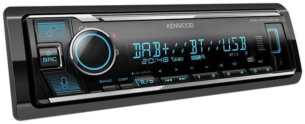 Kenwood KMMBT508DAB Autoradio DAB+ Tuner, Anschluss für Lenkradfernbedienung, Bluetooth®-Freisprecheinrichtung