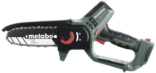 Metabo 600856500 Akku Gehölzsäge inkl. Akku, inkl. Ladegerät Schwertlänge 150mm