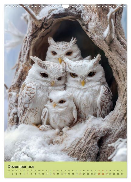 Produktbild: Einfach niedlich - Gruppenportraits (Wandkalender 2026 DIN A3 hoch), CALVENDO Monatskalender