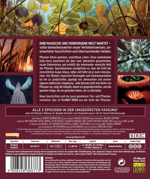 Produktbild: UNSER GR&Uuml;NER PLANET [2 BRs]