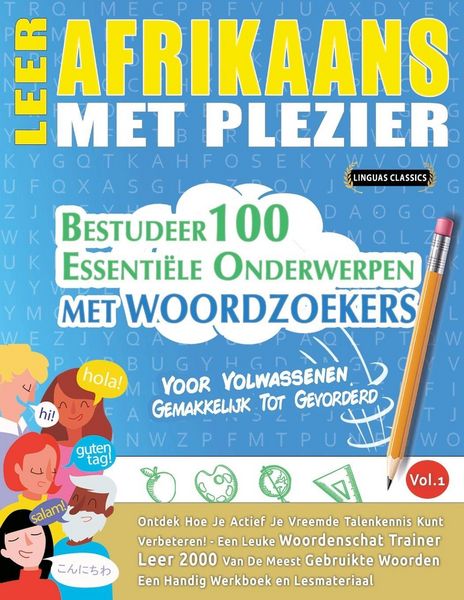 Produktbild: LEER AFRIKAANS MET PLEZIER - VOOR VOLWASSENEN