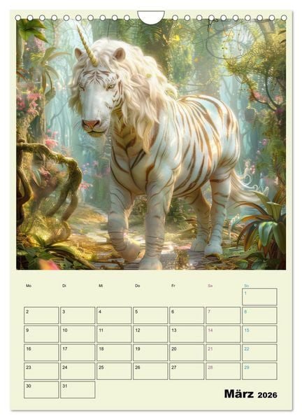 Produktbild: Hybrid Tiere zum Schmunzeln - Planer (Wandkalender 2026 DIN A4 hoch), CALVENDO Monatskalender