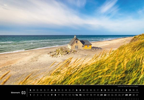 Produktbild: Dänemark Premiumkalender 2026