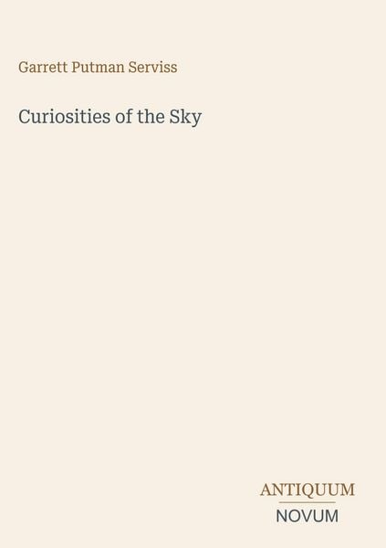 Produktbild: Curiosities of the Sky